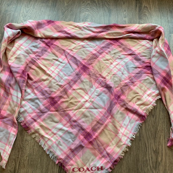 Coach Oversized Square Scarf - Picture 3 of 5